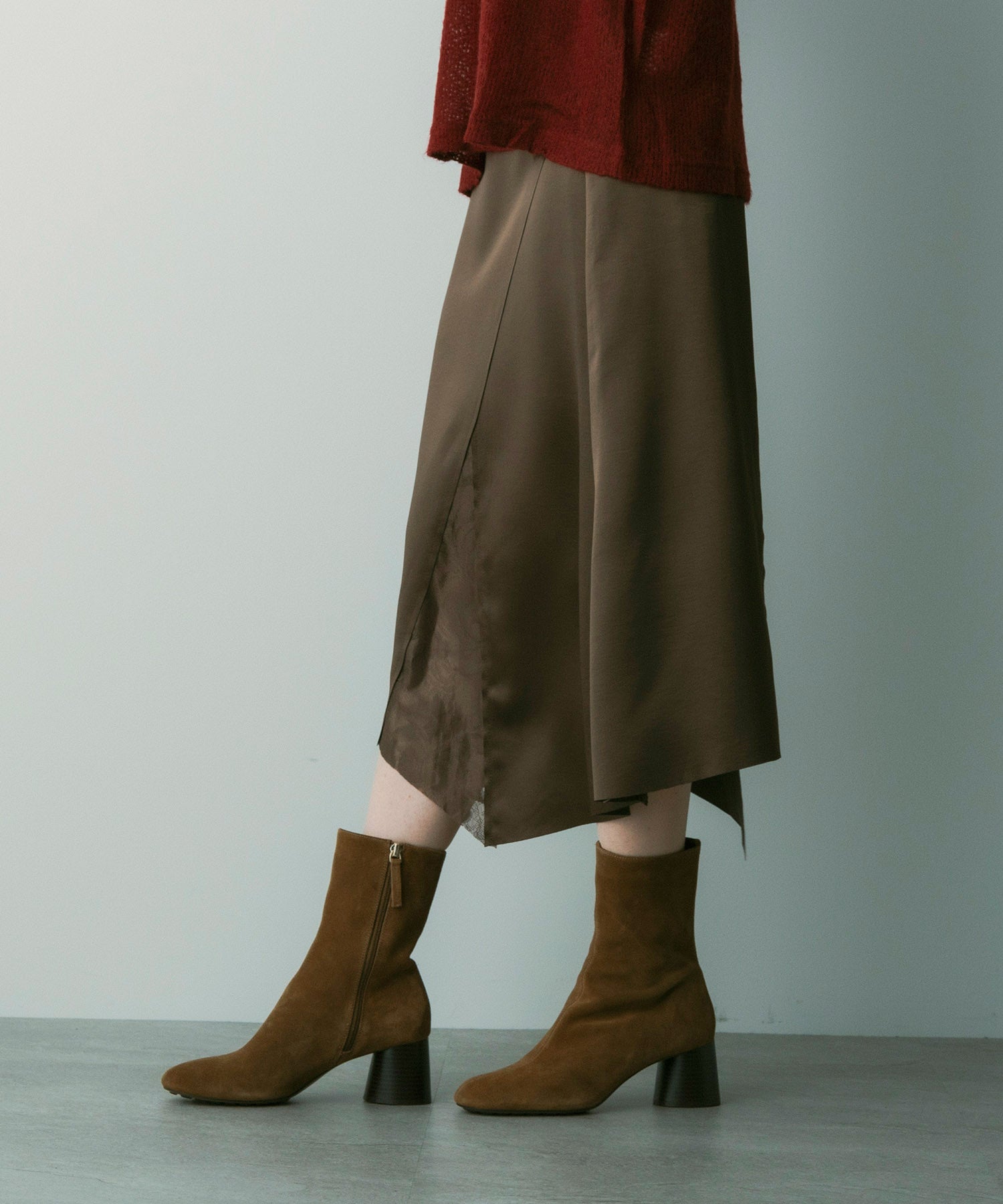 アシンメトリー レーススカート