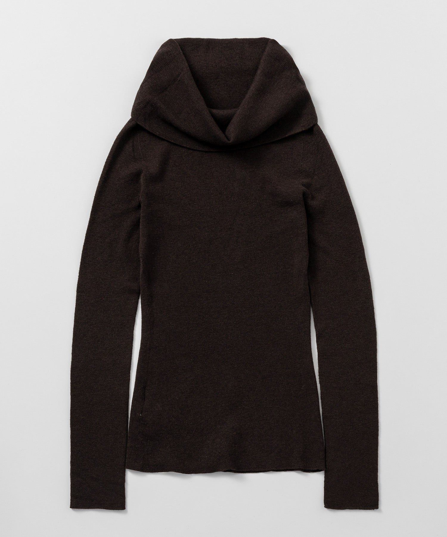 カシミヤブレンド オフショルダーニット