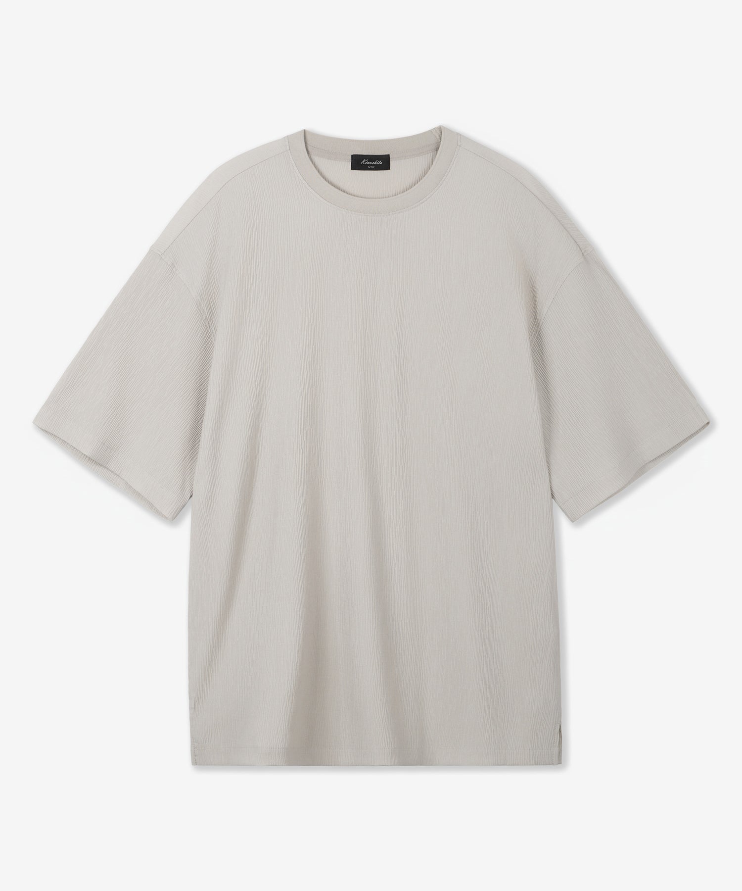 KinoshitaシアサッカークルーネックTシャツ