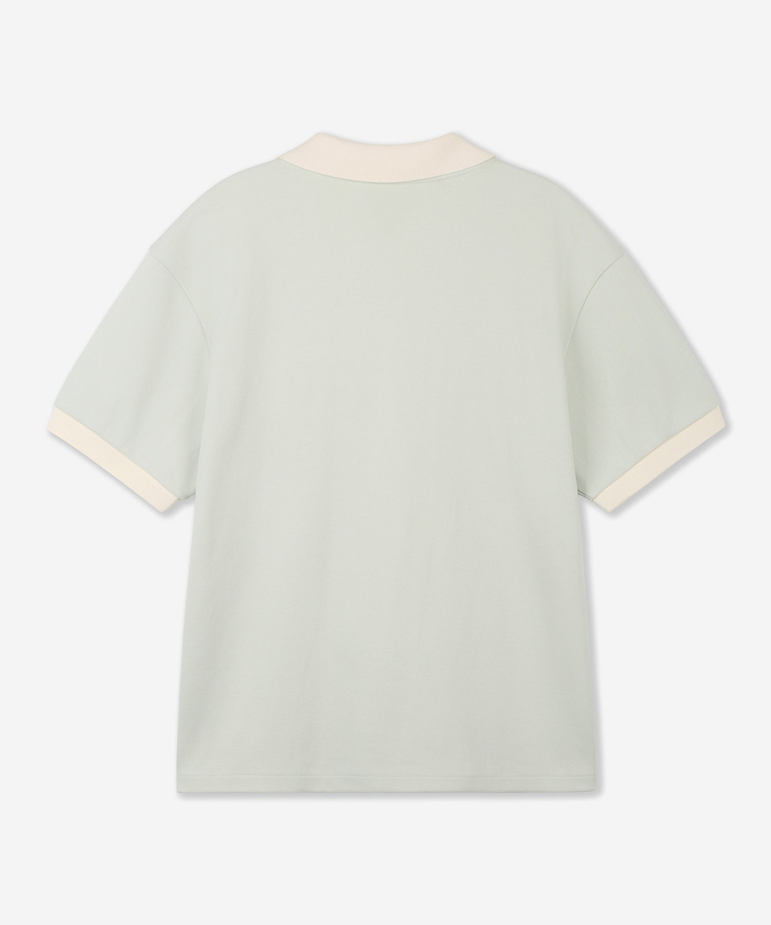 Kinoshita 配色スリットネックTシャツ