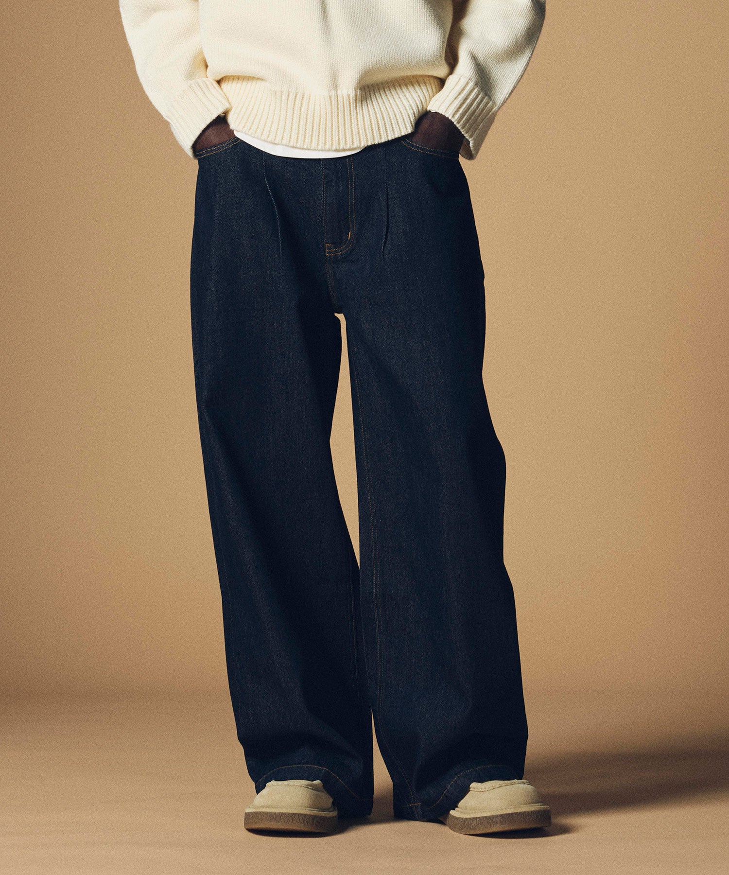 ソフトスエード レースアップブーツ
