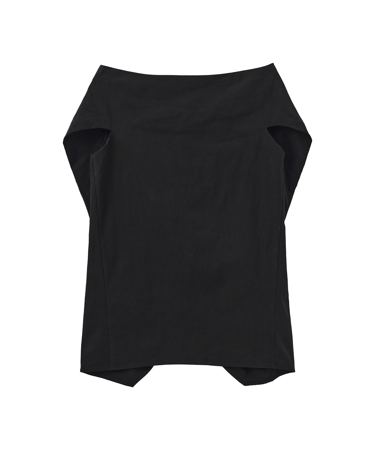 デコルテライン コットンリネントップス