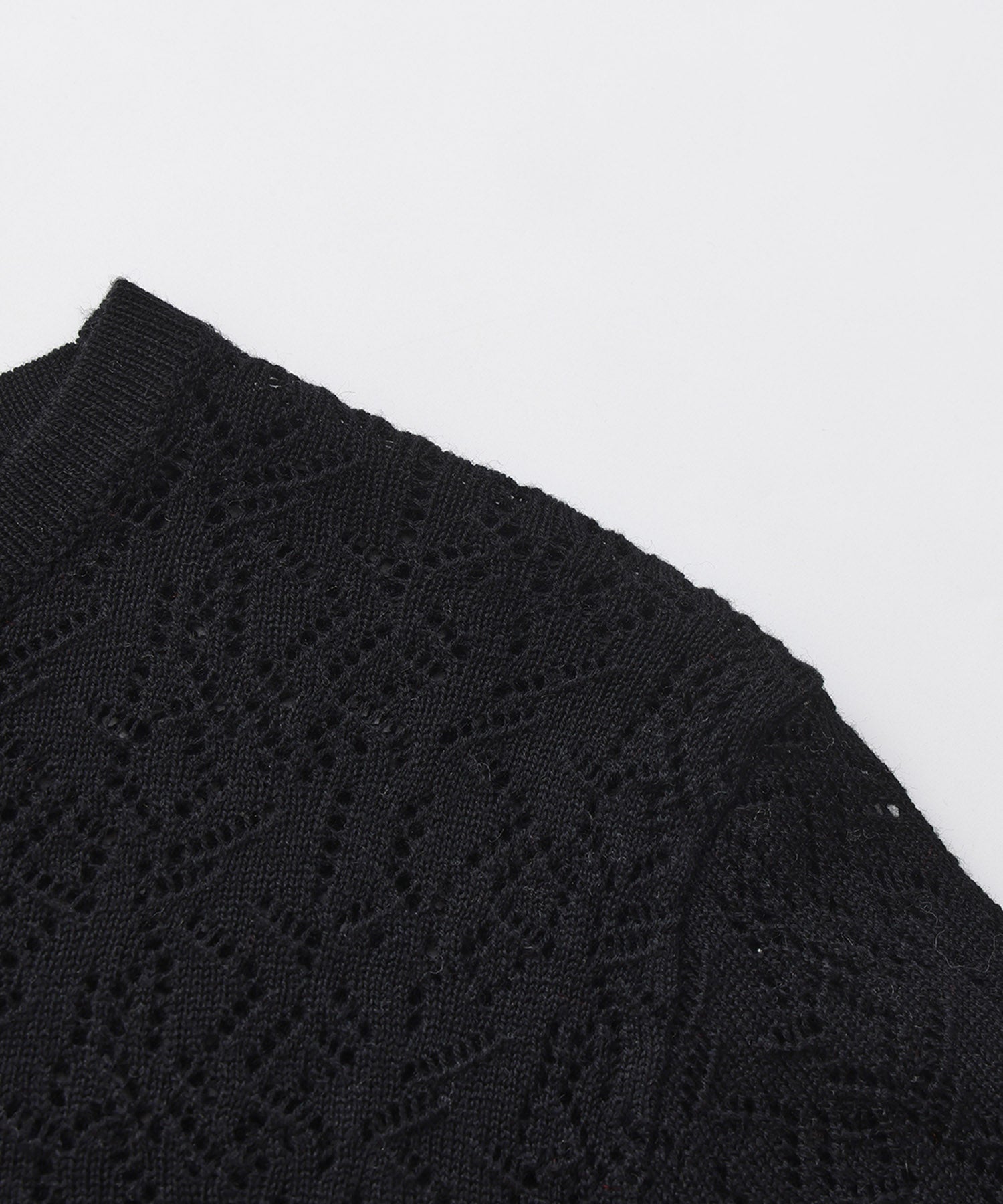 ファインゲージ クルーネックニット