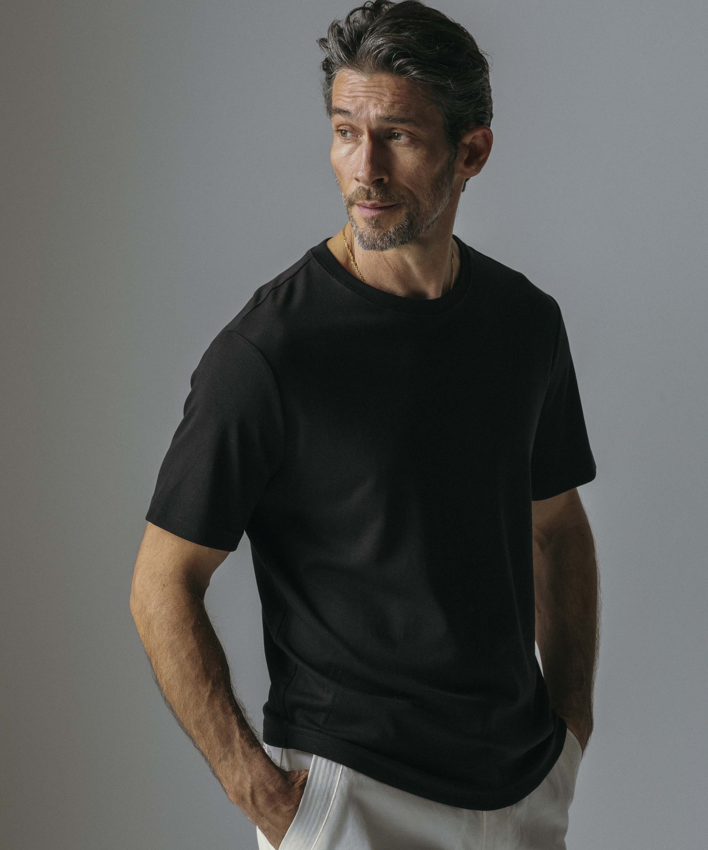 クルーネック ベーシック半袖Tシャツ
