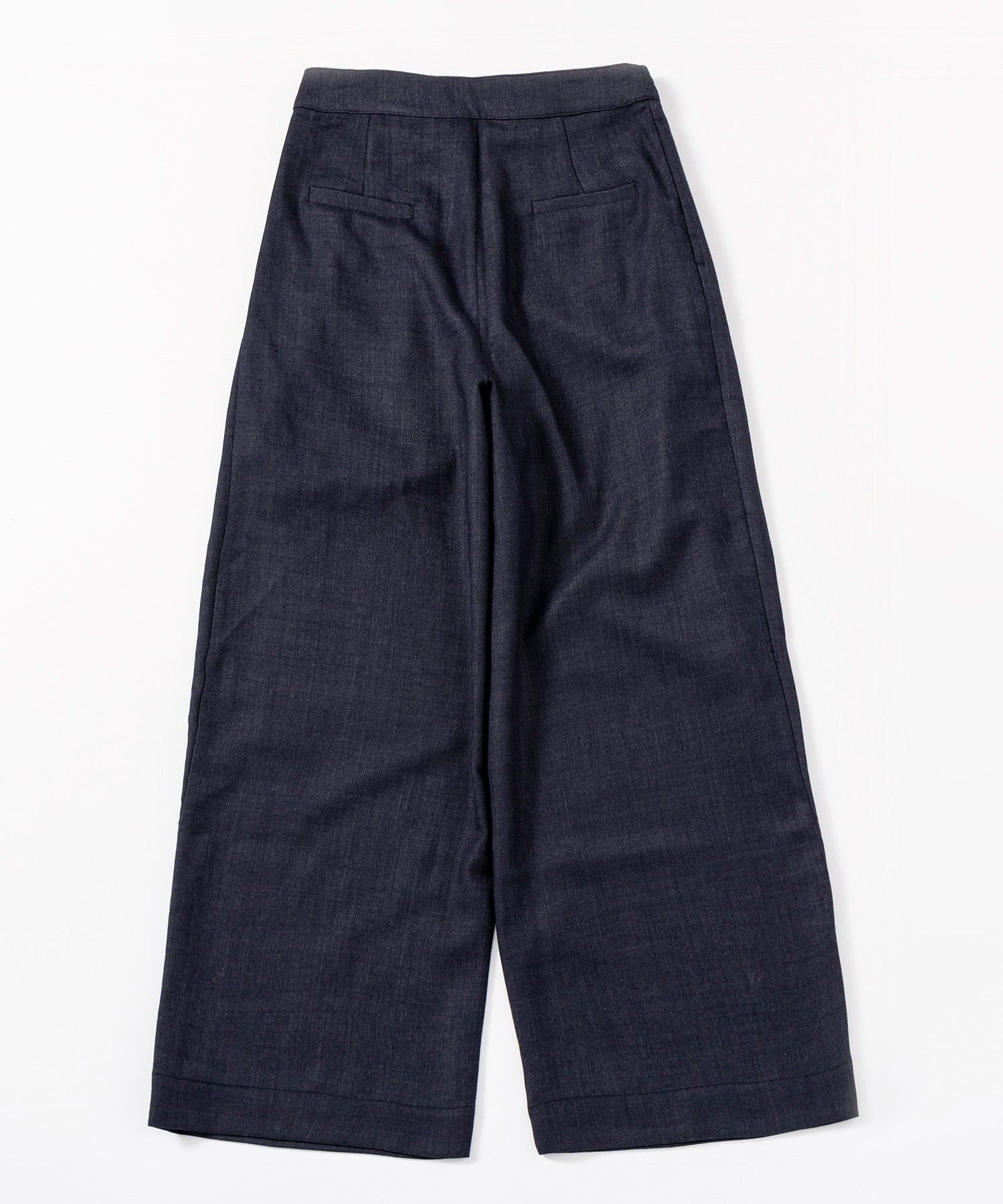 ウールブレンド イージーパンツ